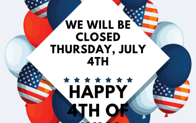 Closed – Thursday, July 4th