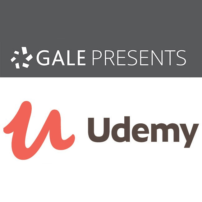 Gale Presents: Udemy online courses